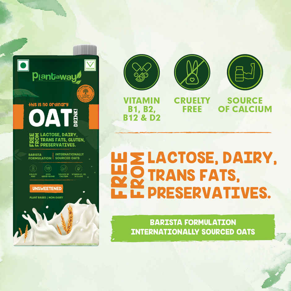 Plantaway Oat Milk Unsweetened